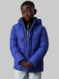 Calvin Klein Jeans Kids' Essential Puffer Jacket, Pigment Blue