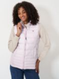 Crew Clothing Lightweight Hooded Gilet, Light Pink