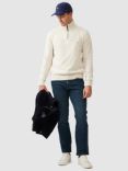 Rodd & Gunn Merrick Bay Half Zip Knit, Oat