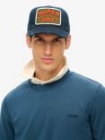 Superdry Graphic Trucker Baseball Cap, Navy