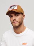 Superdry Graphic Trucker Cap, Tobacco Brown