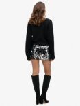 Superdry Sequin Disc Mini Skirt