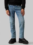 Calvin Klein Kids' Dad Jeans, Green Visual Cf