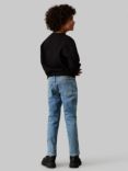 Calvin Klein Kids' Dad Jeans, Green Visual Cf