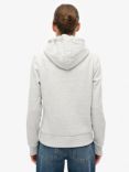 Superdry Lo-Fi Outdoor Graphic Hoodie, Flake Grey