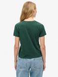 Superdry Embroidered Vintage Logo T-Shirt, Enamel Green