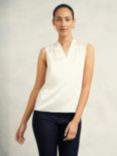 Hobbs Nina Satin Top, Ivory