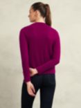 Hobbs Talia Wool Cashmere Blend Jumper, Dahlia Purple