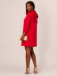 Adrianna Papell Trapeze Mock Neck Dress, Red