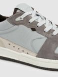 Reiss Astor Leather Colour Block Trainers