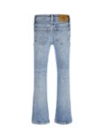 Calvin Klein Jeans Kids' Mid Rise Flared Jeans, Ocean Blue Stretch