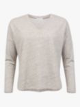 Celtic & Co. Jersey V-Neck Sweatshirt, Oatmeal