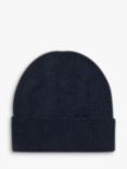 Celtic & Co. Super Soft Geelong Wool Beanie Hat, Dark Navy