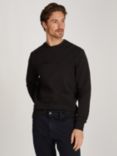 Calvin Klein Jeans Embroidered Logo Sweatshirt, Ck Black