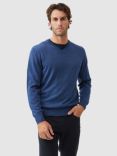 Rodd & Gunn Phoenix Merino Knit Jumper, Lake