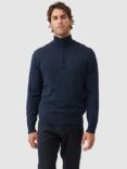 Rodd & Gunn New Zealand Grown Merino Zip Neck Jumper