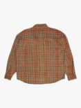 Deus ex Machina Check Shirt, Orange Check