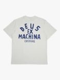 Deus ex Machina Piston Organic Cotton T-Shirt, Vintage White