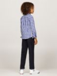 Tommy Hilfiger Kids' Small Check Regular Shirt, Red Buffalo Check