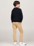 Tommy Hilfiger Cotton Cable Jumper, Desert Sky