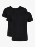 sloggi GO ABC O-Neck T-shirts, Pack of 2, Black