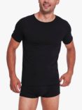 sloggi GO ABC O-Neck T-shirts, Pack of 2, Black