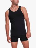 sloggi GO ABC Tank Top, Pack of 2, Black