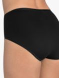 sloggi Romance Maxi Knickers, 2 pack, Black