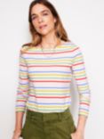 Boden Ella Stripe Long Sleeve Top, Multi