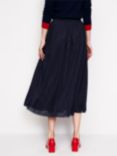 Boden Isabella Tulle Midi Skirt, Navy