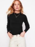 Boden Imi Scalloped Wool Blend Jumper