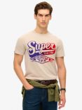 Superdry Flocked Fade Graphic T-Shirt