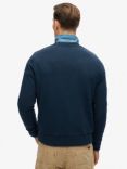 Superdry Classic Crew Neck Sweatshirt, Eclipse Navy