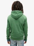 Superdry Embossed Graphic Hoodie, Winter Mint Marl