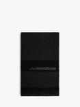 J.Lindeberg Frame Cashmere Blend Scarf, Black