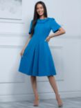 Jolie Moi Sophia Collar Dress, Royal Blue