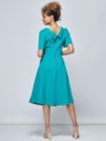 Jolie Moi Sophia Collar Dress, Persian Green