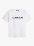 J.Lindeberg Parcy Logo Tee, White