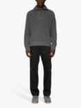 J.Lindeberg Wilmer Quarter-Zip Knitted Sweater, Grey Melange