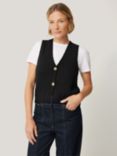 Jigsaw Pure Cotton Knitted Waistcoat