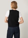 Jigsaw Pure Cotton Knitted Waistcoat