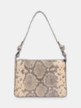 Whistles Erica Leather Snake Effect Shoulder Bag, Multi