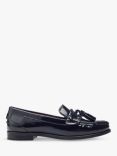 Moda in Pelle Espelette Patent Leather Boat Shoes, Black