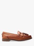 Moda in Pelle Espelette Leather Boat Shoes, Tan