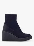 Moda in Pelle Kallie Platform Wedge Heel Boots, Black