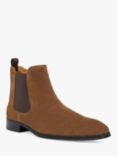 Dune Mandatory Suede Chelsea Boots, Brown