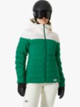 Helly Hansen Imperial Waterproof Ski Jacket, Emerald/White