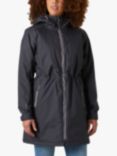 Helly Hansen Westport Insulated Hooded Coat, Navy, Ebony