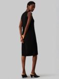 Calvin Klein Jeans Wool Blend Shift Dress, Black