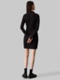 Calvin Klein Jeans Bodycon Logo Dress, Black